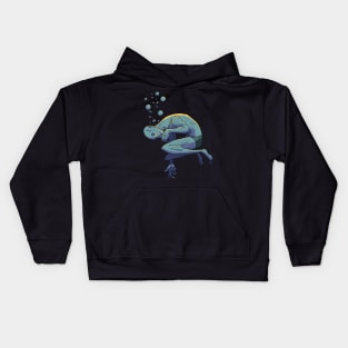 Blue Man Kids Hoodie